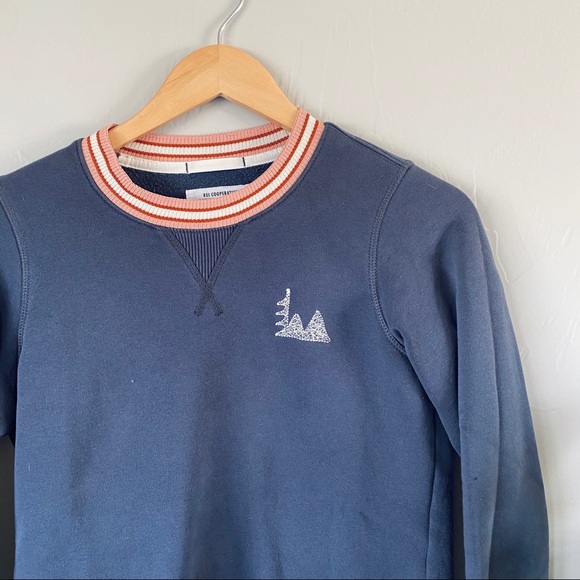 REI Tree & Mountain Embroidered Crewneck Pullover - Picture 2 of 4